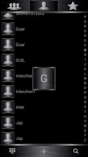 THEME DARK METAL FOR EXDIALER screenshot 2
