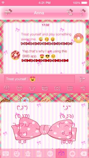 Emoji Keyboard - Cute Knot स्क्रीनशॉट 7