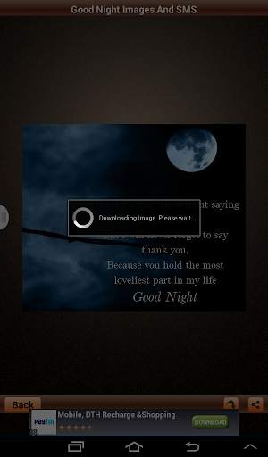 Good Night SMS With Images screenshot 10