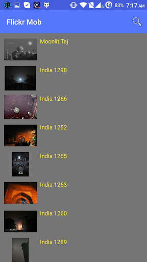 Explore Flickr screenshot 3