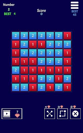 Chain Crush 24 | Drag and merge number chain screenshot 19