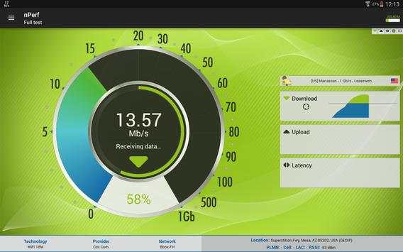 Speed Test & QoS 3G-4G WiFi screenshot 8