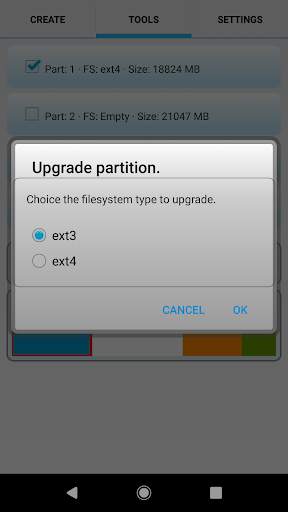 AParted ( Sd card Partition ) скриншот 8