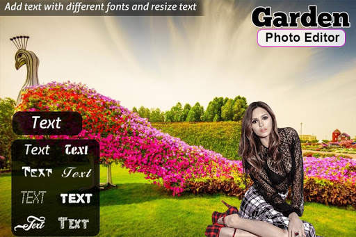 Garden Photo Editor - Cut Paste Photo screenshot 4