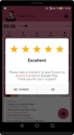 Ariana Grande Songs Lyrics Offline (New Version) screenshot 7