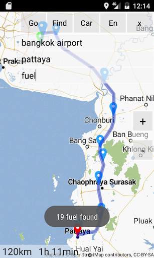 3D Thailand: Maps   GPS screenshot 2
