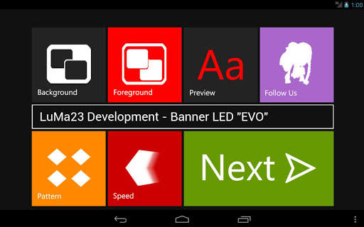 Banner LED EVO LiTE screenshot 3