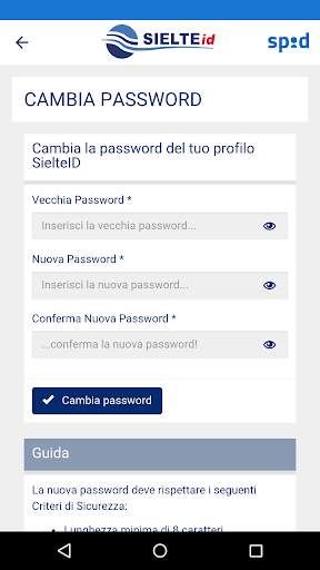 MySielteID screenshot 5
