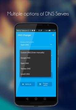 DNS Changer (No Root/3G/WiFi) screenshot 1