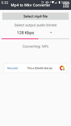MP4 to MKV Converter screenshot 1