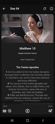 English Audio Bible: ESV screenshot 19