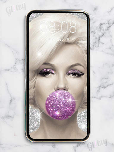 Glitter Live Wallpaper Glitzy скриншот 10