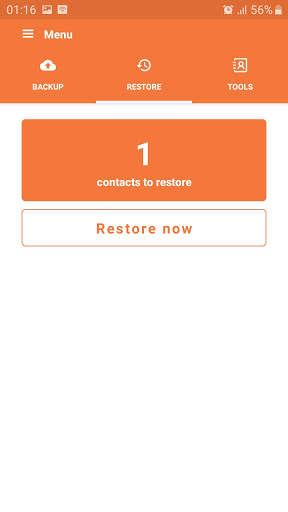 Contacts Backup Restore screenshot 3