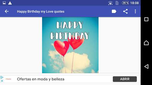 MY LOVE, BIRTHDAY CITES & TEXT screenshot 5