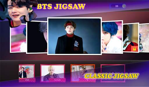 BTS Jigsaw Puzzle Games 2 تصوير الشاشة