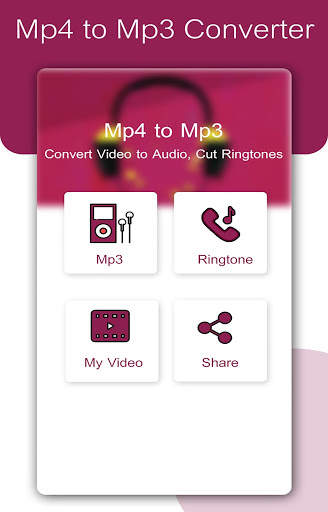 Mp4 to Mp3 - تحويل الفيديو إلى صوت 18 تصوير الشاشة