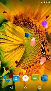 Magic Touch - Sunflower LWP screenshot 2