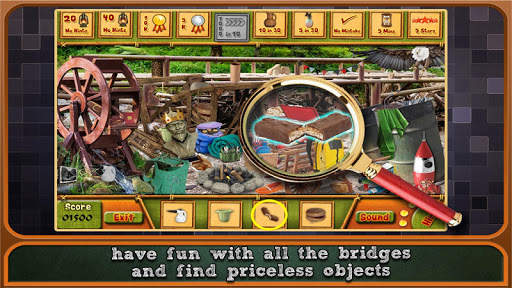 Free Hidden Object Games Free New Over the Bridge screenshot 1
