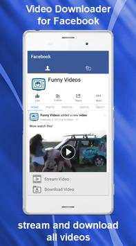 Video Saver for Facebook screenshot 1