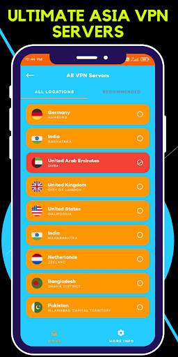 Asia VPN: Fast Asia VPN Server screenshot 3