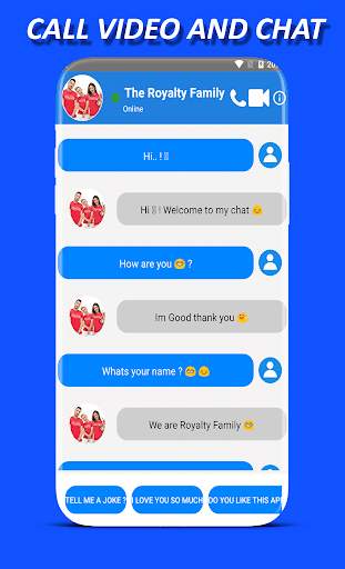 The Royalty Family Call Video screenshot 1