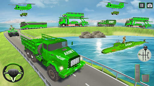 Army Airplane Transport Games screenshot 3