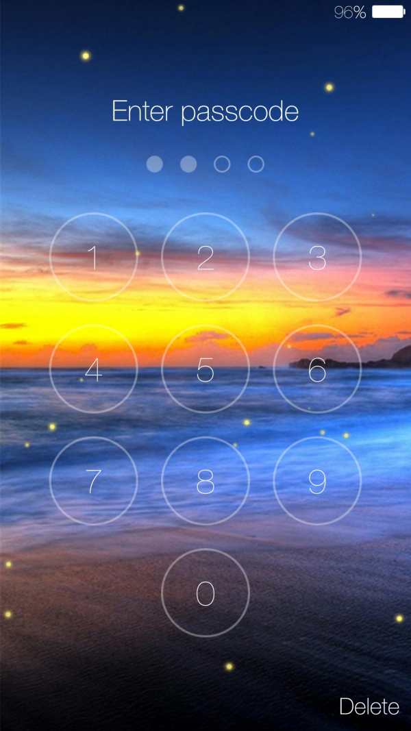 Water Ripple Lock Screen screenshot 3
