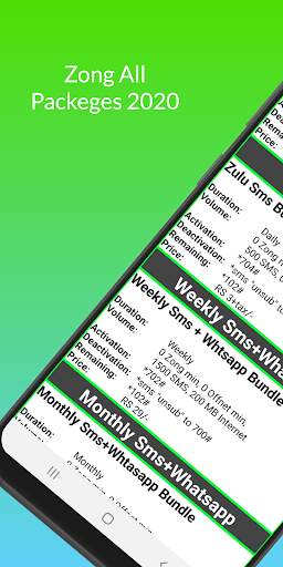 Zong packeges and offers 2023 screenshot 4