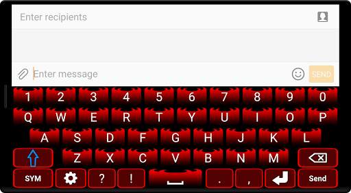 Evil Red Keyboard स्क्रीनशॉट 6