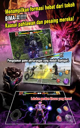 SATRIA HEROES /from Satria Garuda BIMA-X and MOVIE screenshot 2