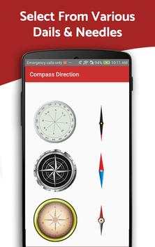 GPS Compass Navigator, Compass sensor & Locations 3 تصوير الشاشة