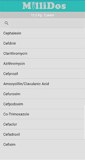 Millidos - Medicines Dosages screenshot 4