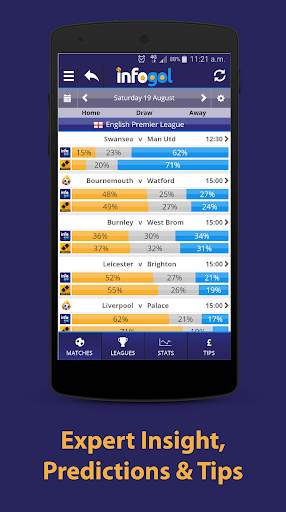Infogol – Football Scores & Betting Tips screenshot 2
