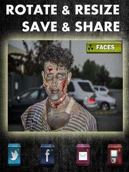 Zombie Face Maker Camera Free screenshot 8