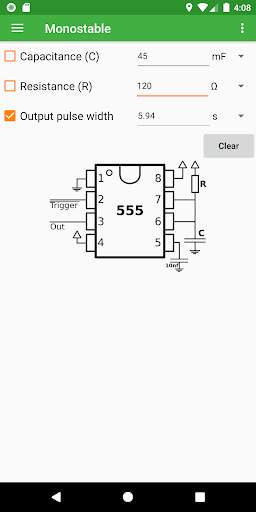 NE555 Timer screenshot 2