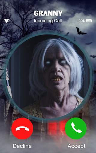 Scary Granny Video Call screenshot 3