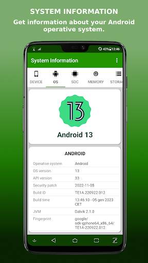 System Analyzer & Info 2 تصوير الشاشة