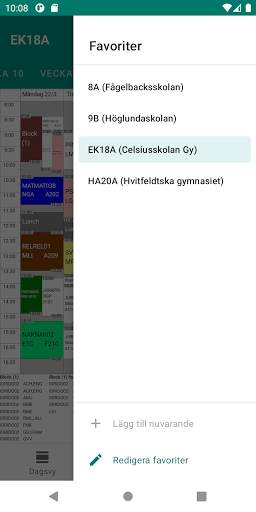Skolschema – schemat i mobilen screenshot 4