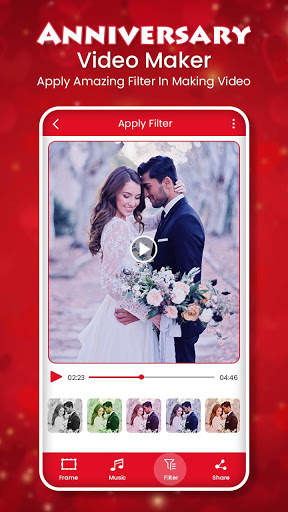 Anniversary Photo Video Maker screenshot 4