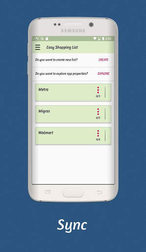Easy Shopping List : Grocery List screenshot 2