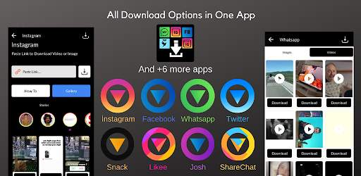 Black- Video Download for Social Media screenshot 1