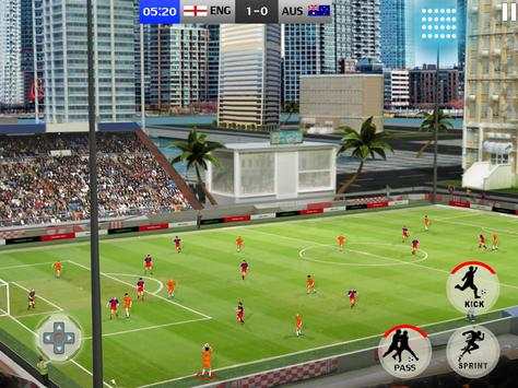 Calcio Lega Evoluzione 2019: Gioca a Score Game screenshot 8