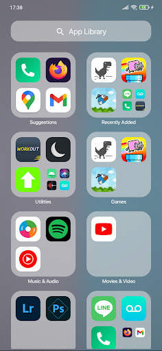 Launcher iOS 18 screenshot 5