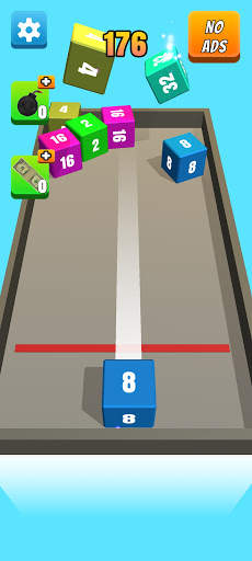 Merge Block: 2048 - 3D Merge Cube Game screenshot 1