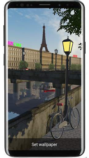 Paris Bridge 3D Live Wallpaper screenshot 5