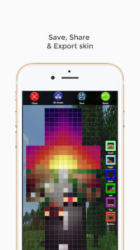 Skin Editor 3D for Minecraft screenshot 1