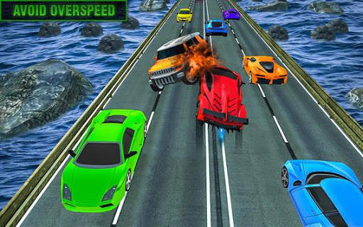 Real Car Heavy Traffic Driving Game screenshot 2