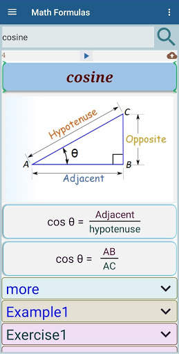 Math Formulas- Exercices 2020 screenshot 1