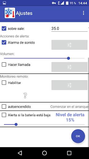 Temperature Alarm Alert screenshot 4