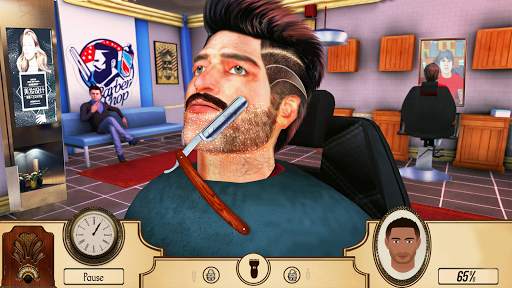 Barber Shop Hair Salon Game screenshot 2